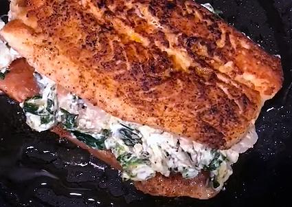 Stuffed Salmon